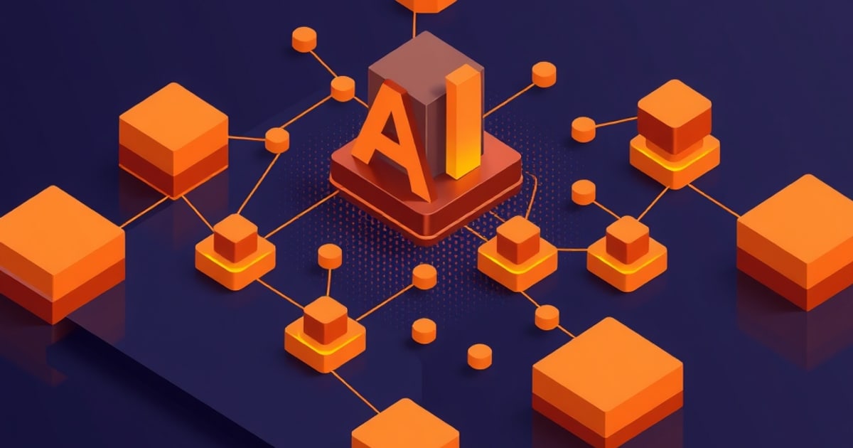 Isometric scene depicting risk lifecycle management, monitoring dashboards, and incident response flows